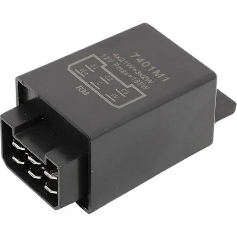 Relais clignotant pour tracteur, 12 V, 21 W, référence 335200160, compatible avec tracteurs, voitures et camions. (1/5)