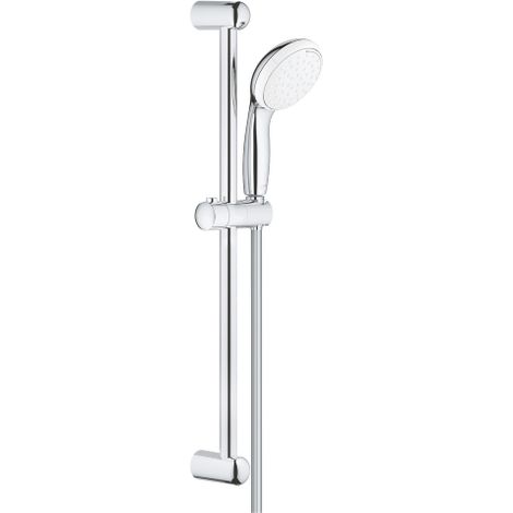 Kit barre de douche Grohe pour baignoire tempete 100 en laiton et ABS finition chrome'e (1/2)