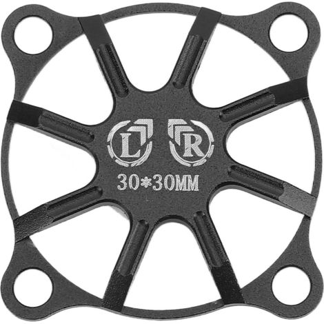 Couvercle de Ventilateur 30x30mm Noir pour Moteur RC - Dissipateur Thermique en Alliage d'Aluminium pour Radiateur et ESC (1/5)
