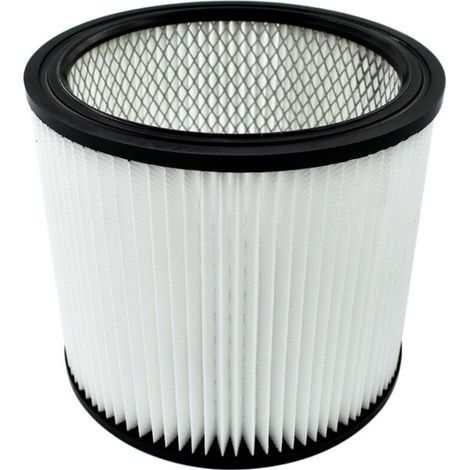 Filtre Aspirateur - Classe De Filtration H12 - Diametre 18 5 Cm Hauteur 16 5 Cm - Lavable Et Reutilisable - Pour Aspirateurs Shop Vac - 1 Unite (1/5)