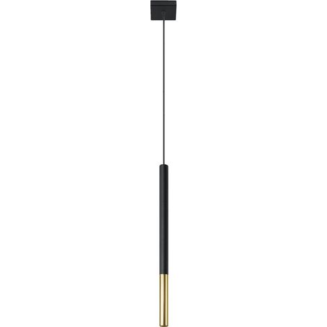 Lámparas colgantes Mozaica oro negro acero 1xG9 8cm Sollux (1/2)