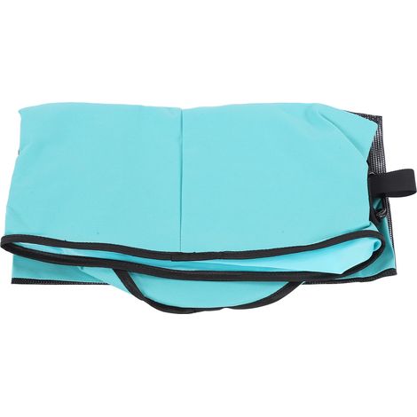 Sacs poubelles réutilisables, imperméables et portables en filet pour le stockage des déchets à bord d'un bateau (bleu) (1/5)