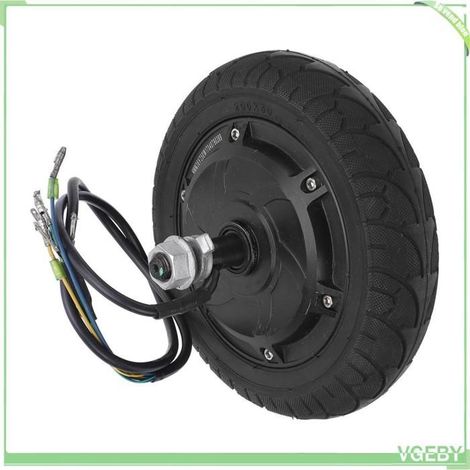 Moteur de moyeu de scooter électrique de 8 pouces, moteur de moyeu sans balais 36 V 350 W idéal pour les pièces de modification de