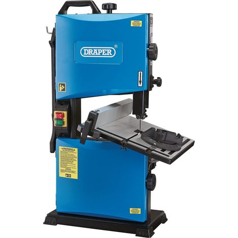 Draper 228mm 300W 90mm Cut Depth Bandsaw with 45° Tilt, 300x300mm Table, Stand or Bench Mounting (Model 98446) (1/5)