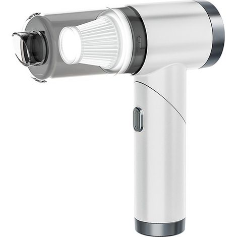1 aspirateur sans fil, portable et pliable, pour voiture maison matelas gonflables, multifonctionnel, avec brosse et filtres (1/5)