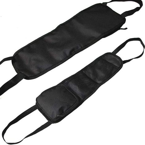 1 Filet de Rangement, Nylon Durable, Élastique, Noir, pour Coffre et Siège Arrière de Voiture ou Camion (1/5)