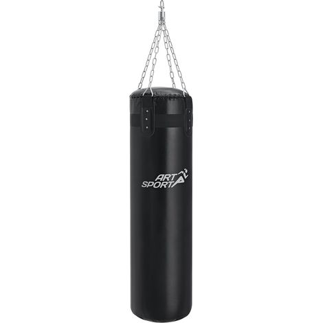Sacco da boxe 30 kg sacco da boxe in pelle artificiale con sospensione