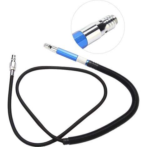 Mini-Druckluftschleifstift mit 2,3 bis 3 mm Spannfutter (blau) (1/4)