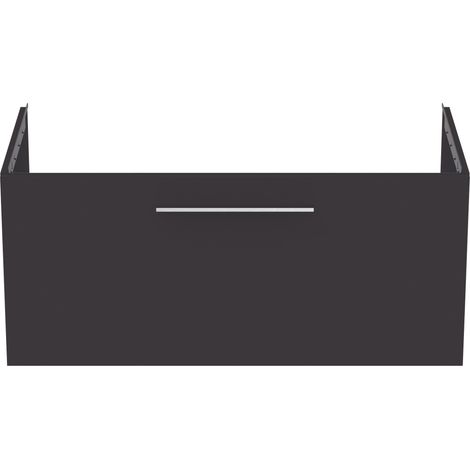 Ideal Standard i.Life B - Mueble lavabo 100x44x51 cm, 1 cajón, gris antracita mate T5275NV (1/3)