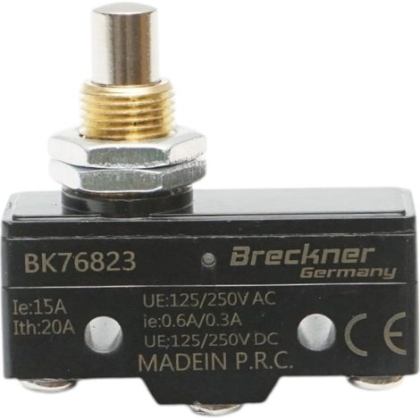 Finecorsa con pulsante 125-250V AC/DC 15A Breckner Germany (1/5)