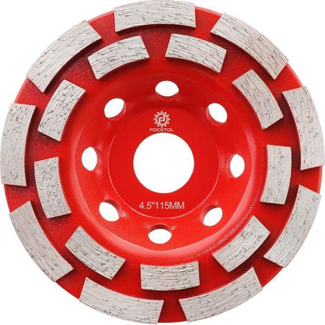 Schleiftopf Diamant 115mm 22 23mm Doppelreihe Beton 115mm doppelt (1/5)
