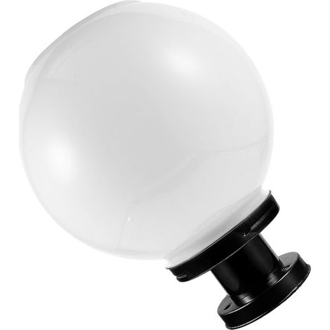Lámpara de pie solar LED de 25 cm - Base negra - Sensor automático - Jardín exterior (1/5)