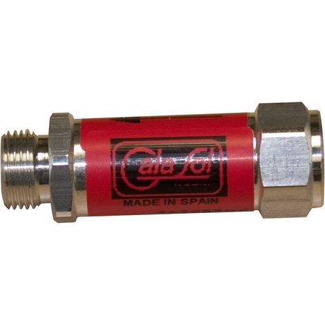 GALA AUTOGENA VALVULA SEGURIDAD REGULADOR M/H PROPANO