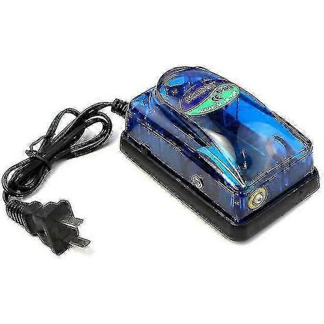 Pompe à air ultra-silencieuse de 3 W pour aquarium, idéale pour l'oxygénation des poissons. (1/2)