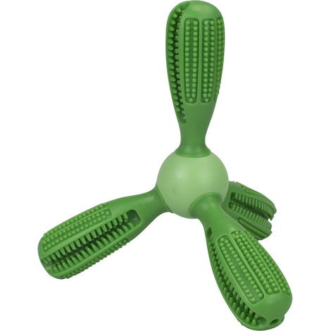 Bâton molaire en caoutchouc à mâcher pour chien brosse à dents pour chien pour soulager l'ennui jouet à mâcher bâton de nettoyage des dents en silicone(bleu) (1/5)