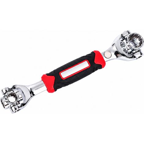 Clé à douille multifonction 8 en 1 rotative magnétique en vrac réf 6075 32,5 × 8 × 1,5 cm 500 g – Livraison gratuite