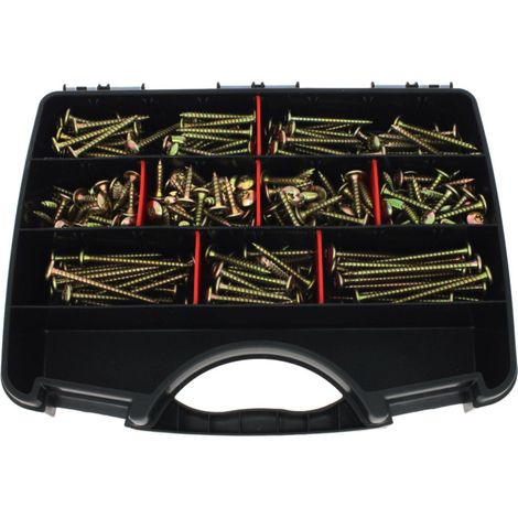 Vis de penture Torx zingué bichromaté coffret de 325 - ULTIMA - AFBPACK22 (1/2)