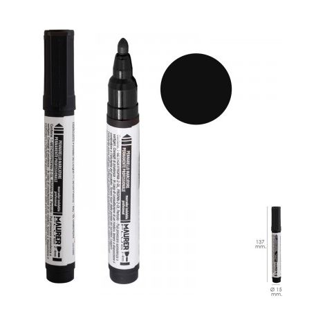 Marqueur permanent professionnel noir