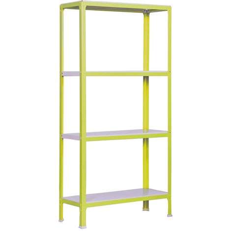 Simon Rack - Etagère de rangement 1600x800x300mm Vert/Blanc Charge 150Kg - Homeclick Colour MINI 4/300 (1/5)