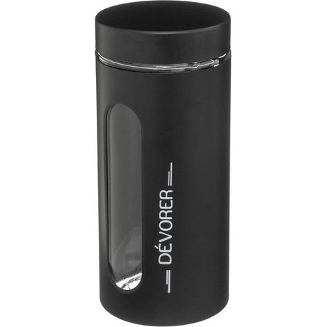 Ublo jarra de vidrio y metal 1,25l negro  - 5five