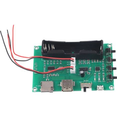 Carte amplificateur Bluetooth numérique XH-A150, 10W, pièces Audio rechargeables à double canal (1/5)