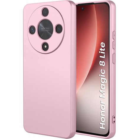 Hülle für Honor Magic 8 Lite, Silikon Lite, pink (1/5)