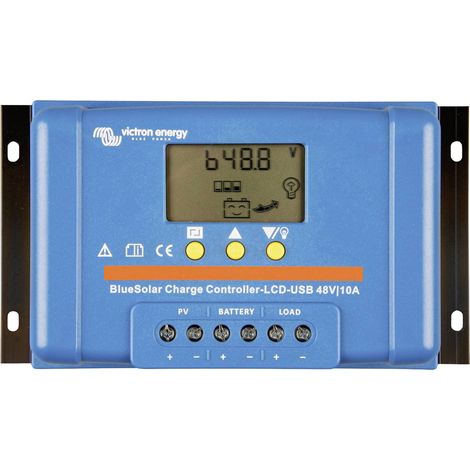 Victron Energy Blue-Solar PWM-LCD&USB Régulateur de charge solaire PWM 48 V 10 A (1/4)