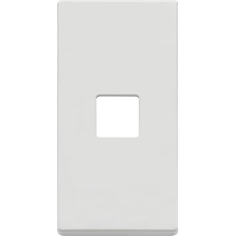 VIMAR - 22681.1.01 Plaque plate 1 m x 1, blanc mat