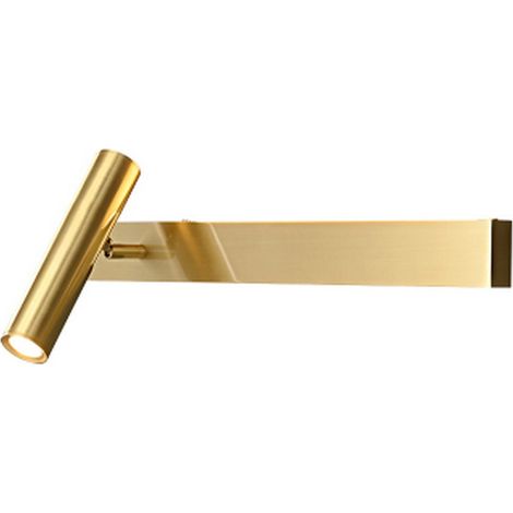 Barra - Elegante lampada da parete moderna dorata 30 cm - Sinistra