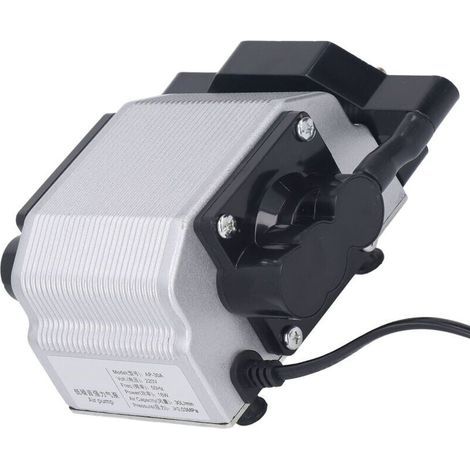 Pompe pneumatique de support d'air pour découpeuse laser autres, vitesse réglable 30 l/min, faible bruit, 220 V, pour graveur laser (1/4)