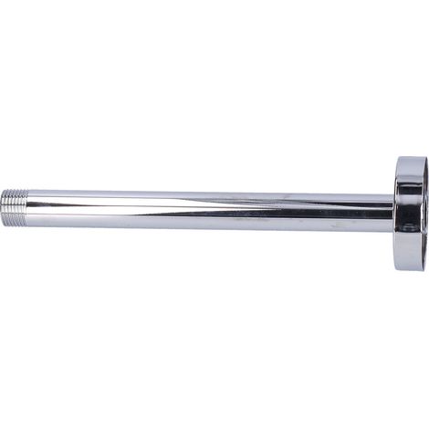 Barre de douche NPT 20mm, bras de pommeau 8 pouces, fixation murale encastrée, rallonge pour salle de bain et hôtel, finition électrolytique (1/5)