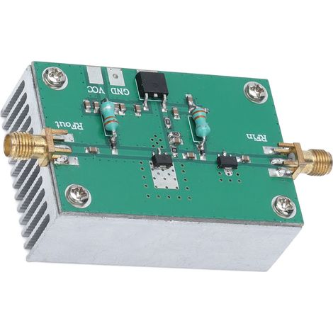 Amplificateur RF 1-512MHz 12V pour émetteurs HF VHF UHF, module 1.6W large bande, carte amplification radio.