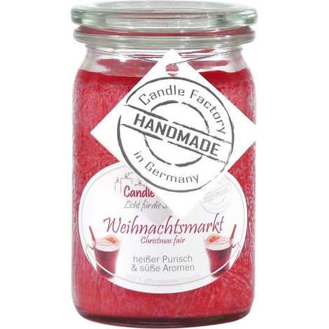 Candle Factory Baby Jumbo Weihnachtsmarkt Duftkerze Dekokerze 308166 (1/5)