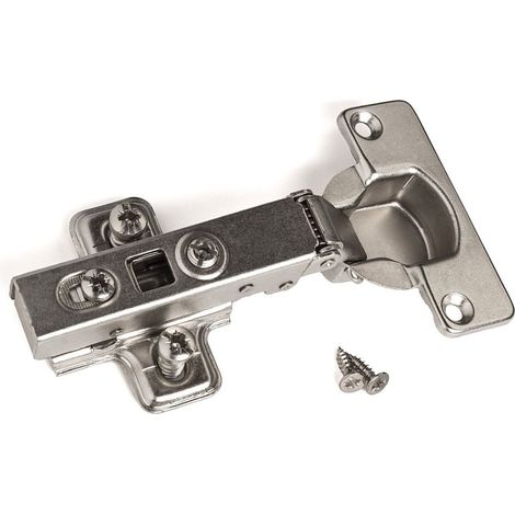 1 x SOTECH Topfband Topfbänder T52 Eckanschlag mit Dämpfer + Kreuzplatte Scharnier Scharniere Topfscharniere (Einzeln und als 6er, 10er, 20er oder 30er Set erhältlich) (1/3)
