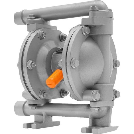 Pompa a membrana pneumatica, altezza totale 69 m, prevalenza di aspirazione 0-5 m, portata 1 m³/h, diametro uscita 15 mm, dimensioni prodotto 2023,5 cm (1/5)