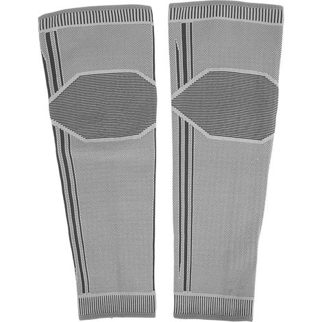 Paire de genouillères auto-chauffantes à l'armoise en nylon doux élastique chaud double face pour soulagement de la douleur et récupération des blessures (1/5)
