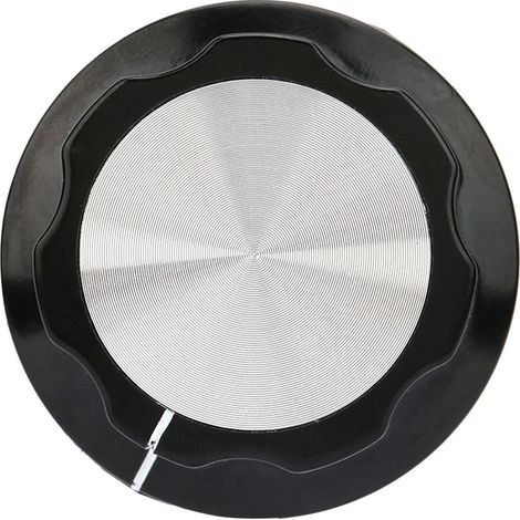 Ensemble de 10 boutons à fente pour potentiomètres, sélecteur de gamme de fréquence, bouton rotatif et couvercle de contrôle de volume (MF A05) (1/5)