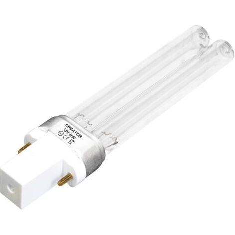 Speed Ampoule UV Ampoule de Lumière UV Lampe de Stérilisateur UV Lampe de Rechange UVC pour Aquarium 9W G23 (1/5)