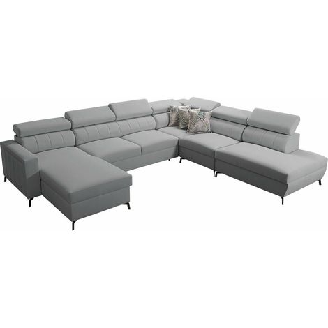 Canapé d'angle Sarasota 155, Mono 244 + Botanical 36, Disponible, 351x302x83cm, 0