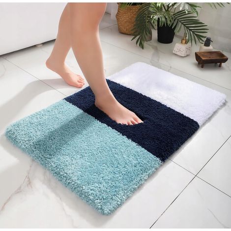 Chakme Alfombra de baño absorbente antideslizante extra gruesa 61 x 91 cm (1/5)