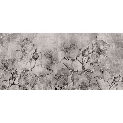 Papier peint panoramique - Fleurs - 130 cm x 60 cm (1/2)