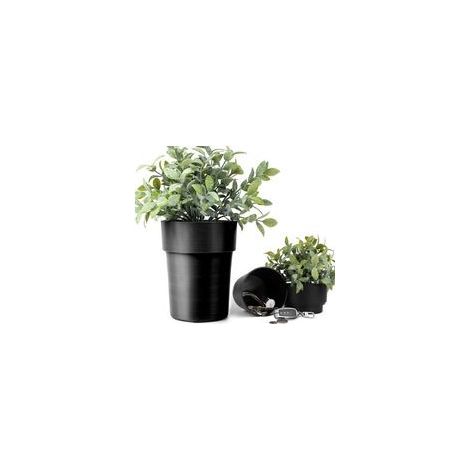 Coffre Fort en Forme De Pot De Fleur avec Plantes, Coffre-Fort Caché, Clé pour Cacher l'argent Et Les Objets, Coffre-Fort Secret pour Extérieur, Jardin, Bureau (1/5)