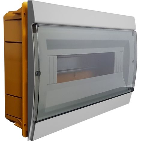 Cuadro de distribución empotrable de 12 módulos IP40 gris 970.12 M-L 0995 (1/4)