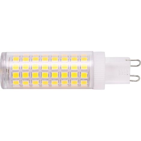 Lampadina LED G9 da 10W 1000LM con 100 LED, luce bianca fredda 6000-6500K per lampadario (1/4)