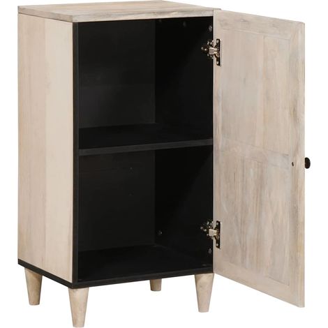 Buffet,Bahut,Meuble de Rangement Blanc 33,5 x 40 x 75 cm CFW29424 (1/5)