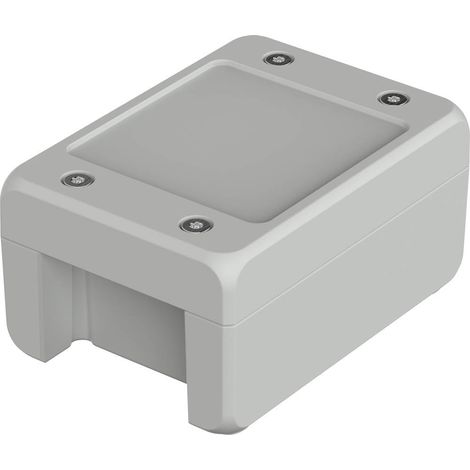 Bopla BA-S 100806 F Bocube Alu Gehäuse 7035 00162125 Boîtier industriel 121 x 86 x 60 aluminium gris clair (RAL 7035) 1 (1/3)