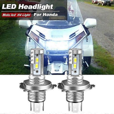 2er-Pack H4 9003 LED-Lampen für Honda GL1500 Goldwing Motorradscheinwerfer (1988-1997), 9600 lm, ersetzt Teilenummer 34901-MN5-003 (1/4)