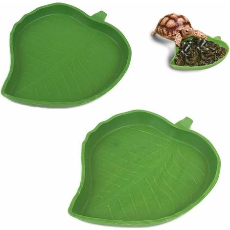 Filiyano-2 gamelles pour reptiles, gamelles pour tortues, assiettes pour reptiles, gamelles pour lézards, bols pour lézards, assiettes pour reptiles (1/5)