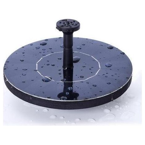 Fontaine à eau solaire - Fontaine de 13 cm (1/3)