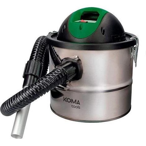 Koma Tools EDP 07699 Aspiratore per ceneri 800W cromo verde nero